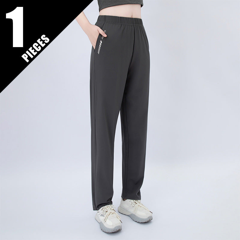 Freizeit-Hose mit Letter-Print