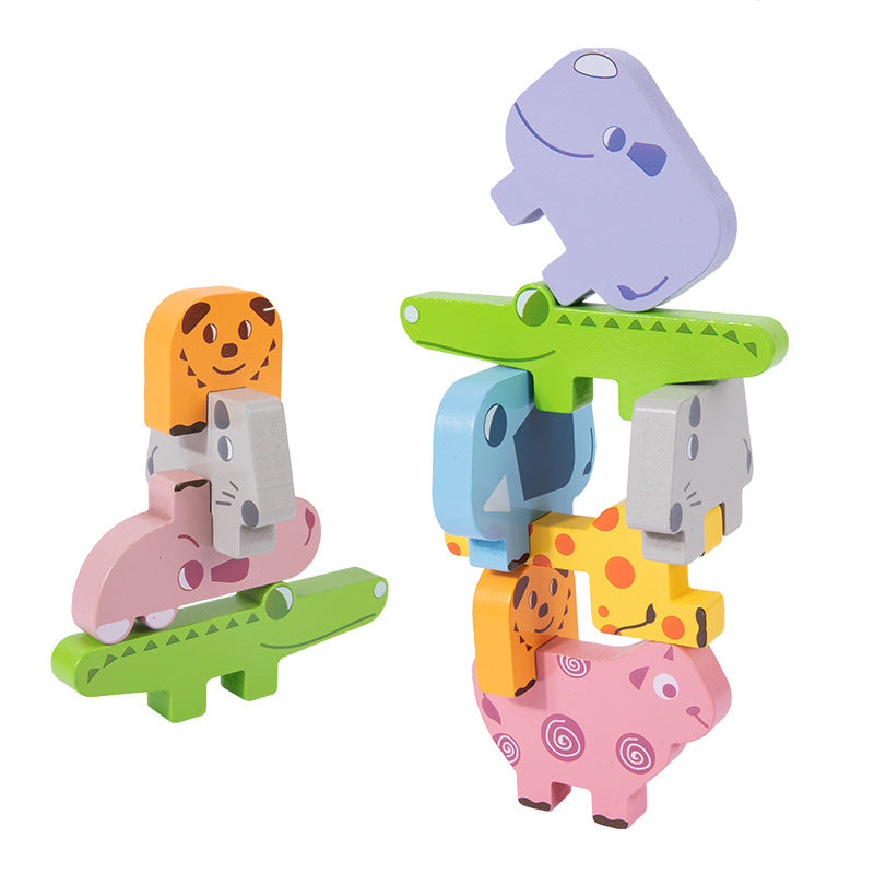 Tier-Jenga Holzbausteine für Kinder – Bild 4 | LuxeStyle