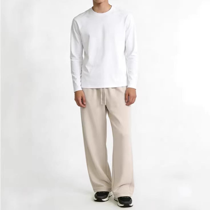 Unisex Langarmshirt aus Baumwolle