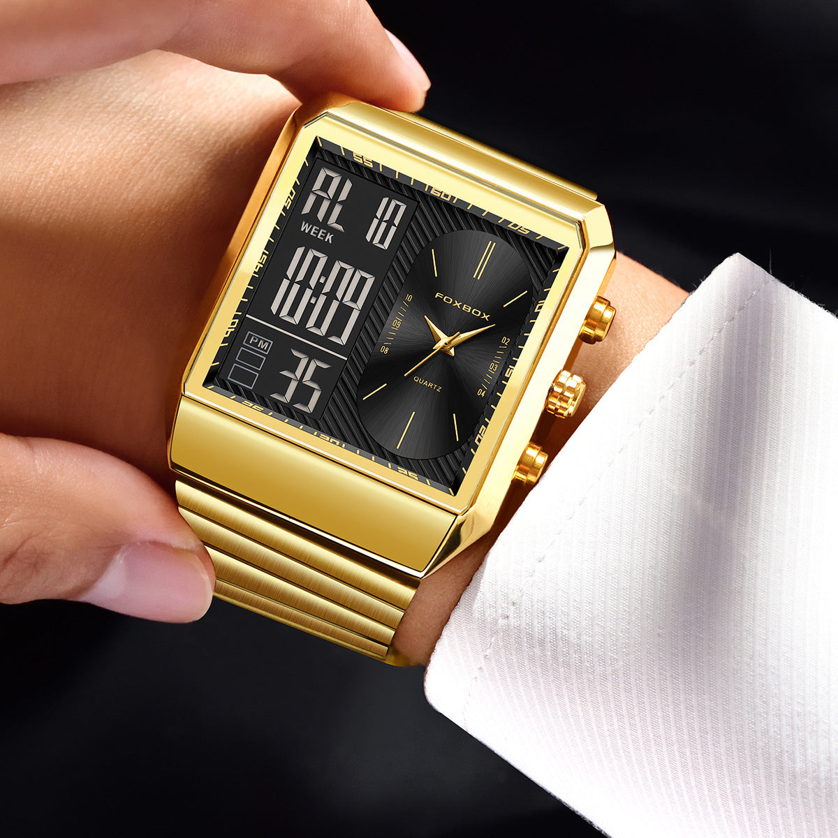 Herrenuhr Quarz Edel