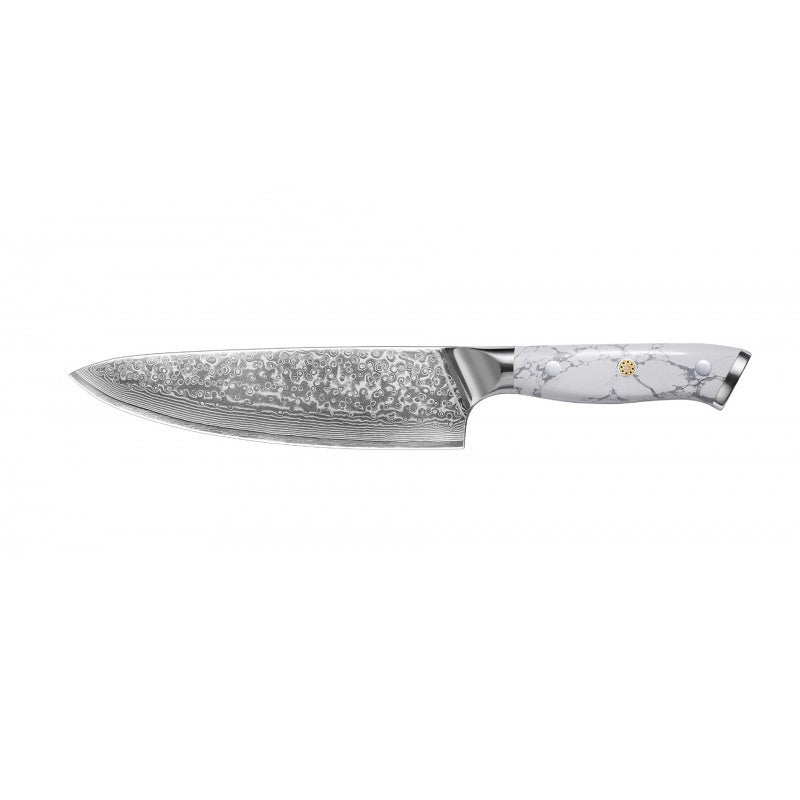 Damast Chefmesser – Kombinierter Allrounder