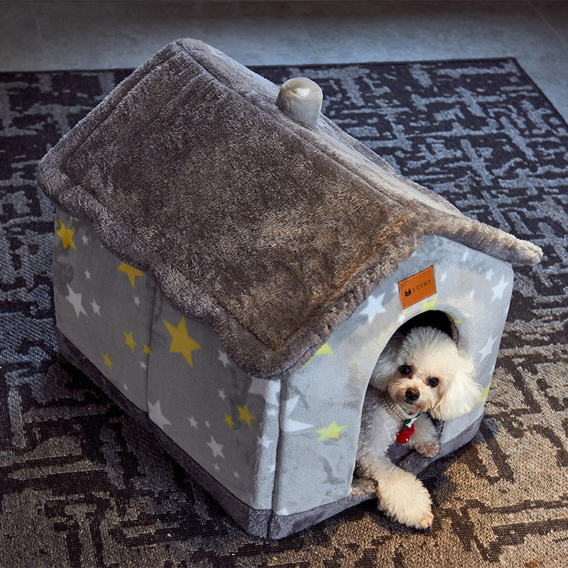 Faltbarer Wärmekuschel-Platz für Hunde & Katzen