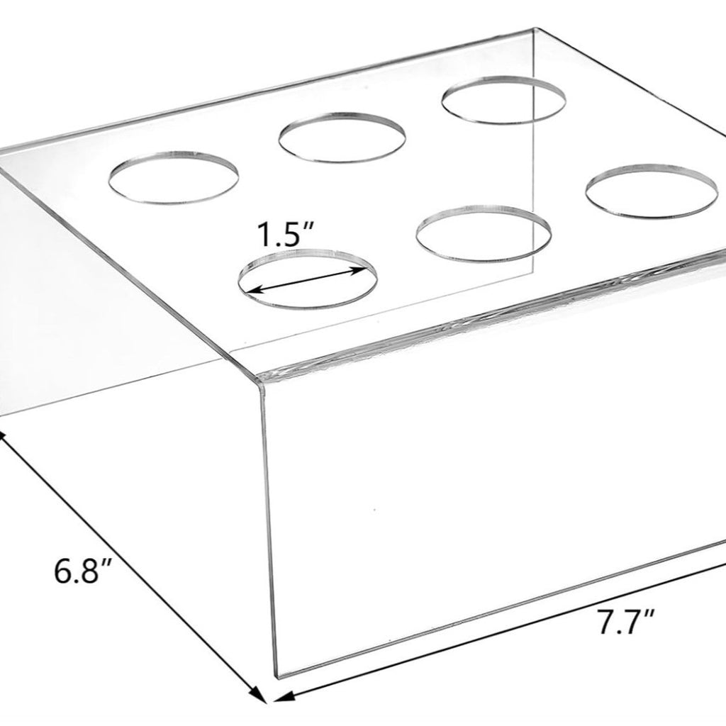 Acryl-Eiscreme-Kegelständiger Transparent – Bild 4 | LuxeStyle