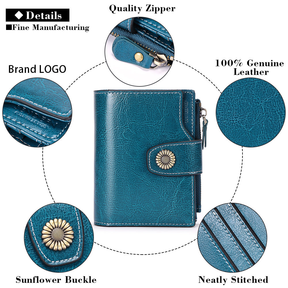Clutch mit Münztasche und Kartenhalter – Bild 12 | LuxeStyle