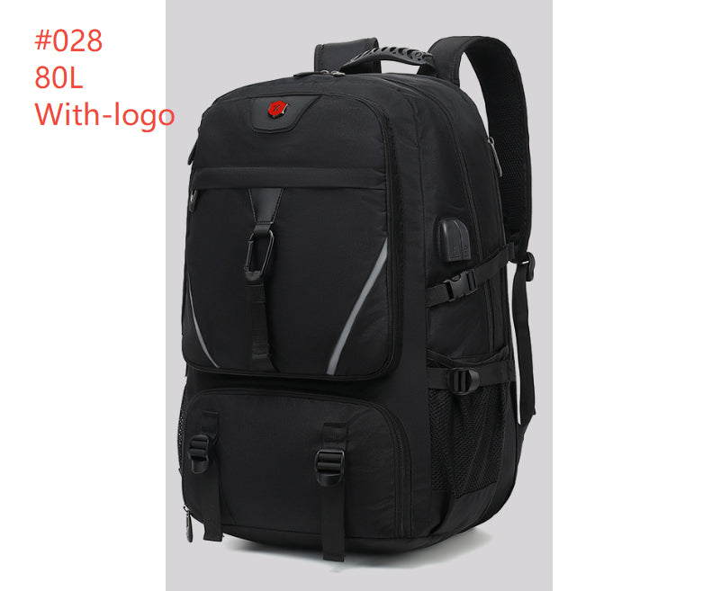 Grosses Herren-Rucksack 56-75 L mit USB-Schnittstelle – Bild 3 | LuxeStyle