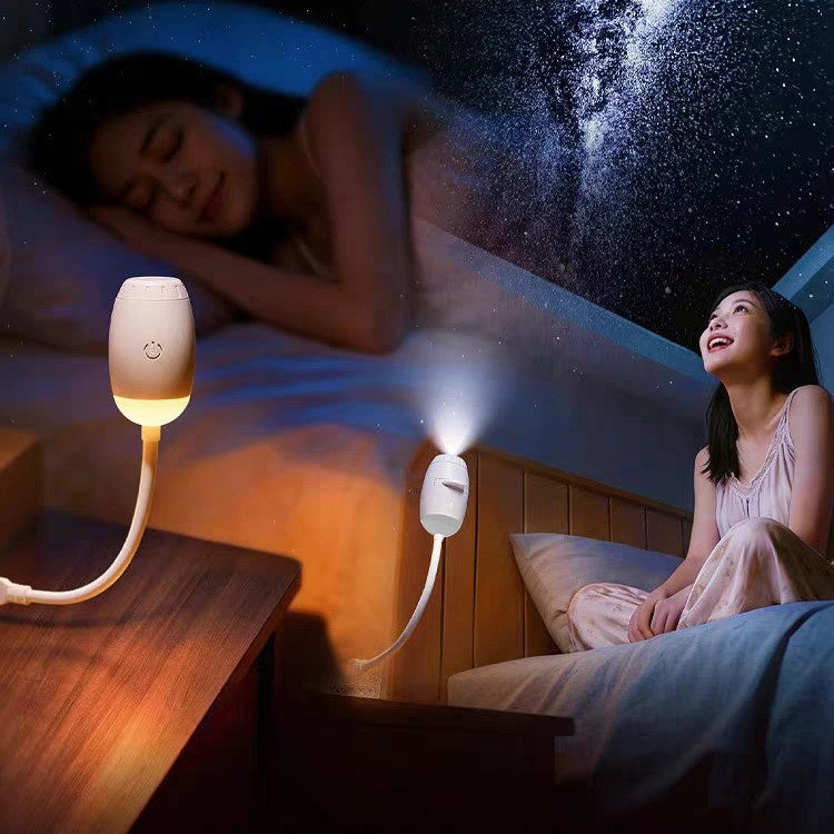 Mini Projektor Schreibtischlampe mit Sternenhimmel – Bild 2 | LuxeStyle