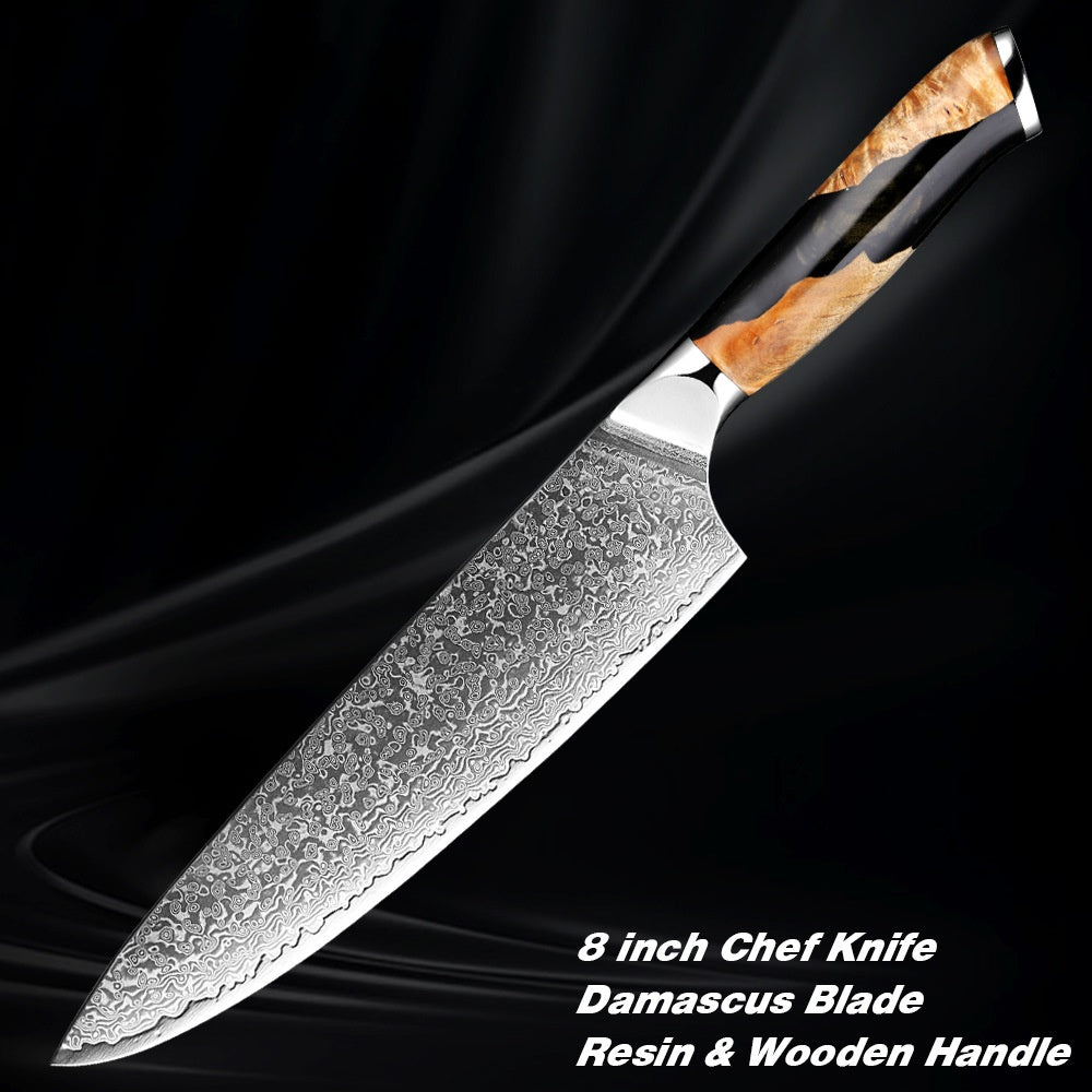 Damaststahl Kochmesser | LuxeStyle