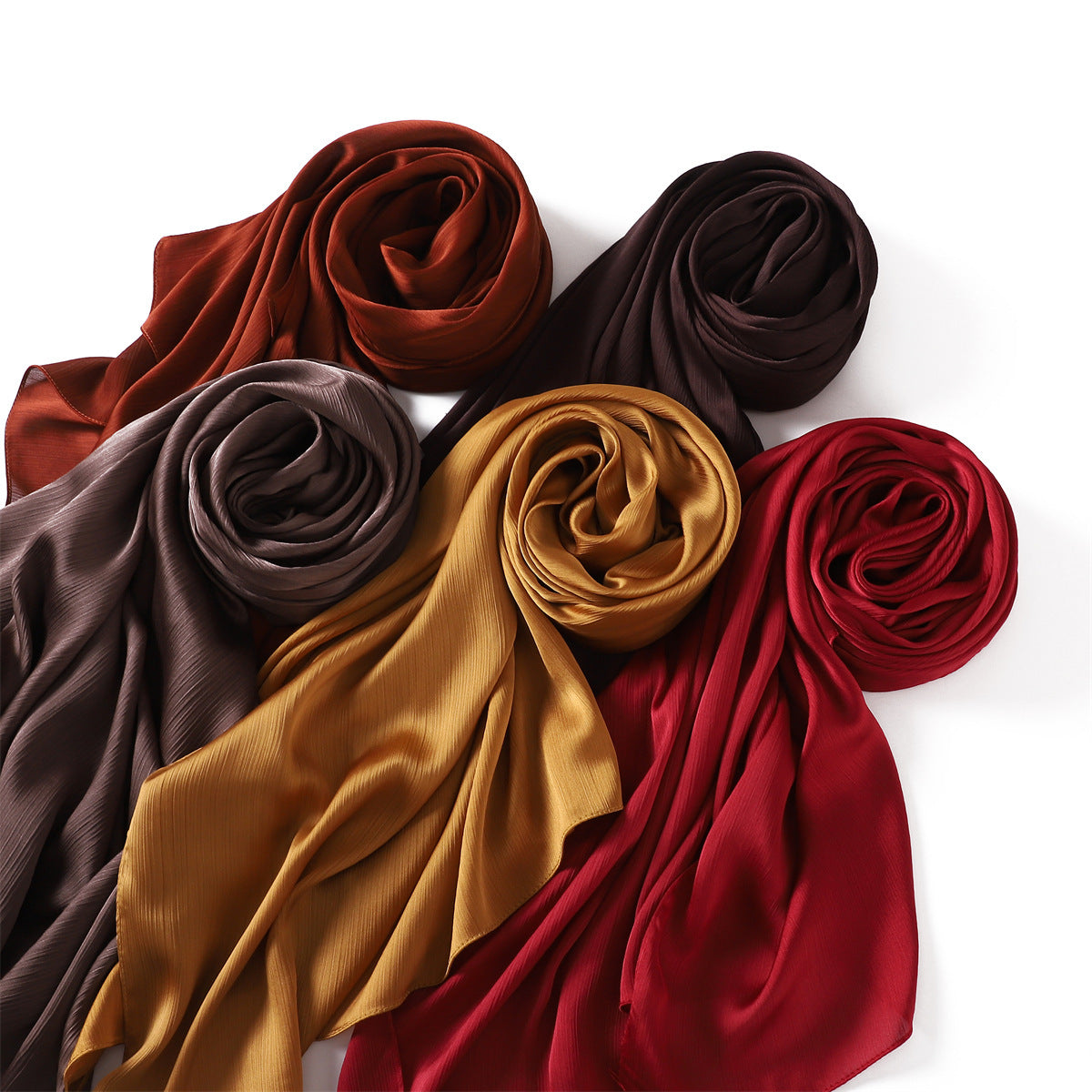 Einfarbiger Sommer-Schal für Damen – Bild 11 | LuxeStyle