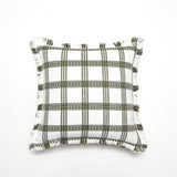Farbe: Olivgrün-45x45 cm Kissenbezug
