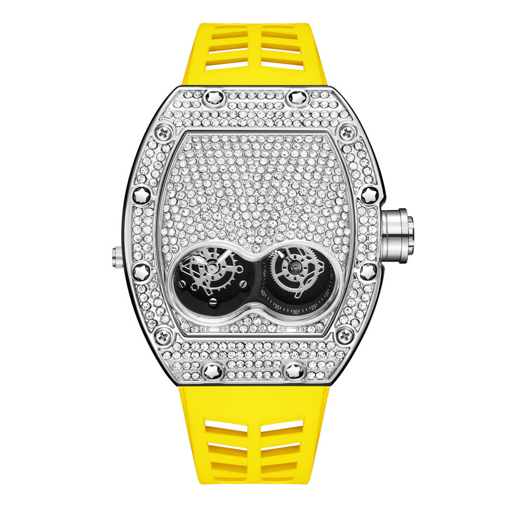 Quarz-Herrenuhr „Fashion Diamond Personality“ – Bild 4 | LuxeStyle