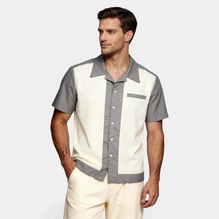 Sommer-Hemd für Herren, britischer Stil