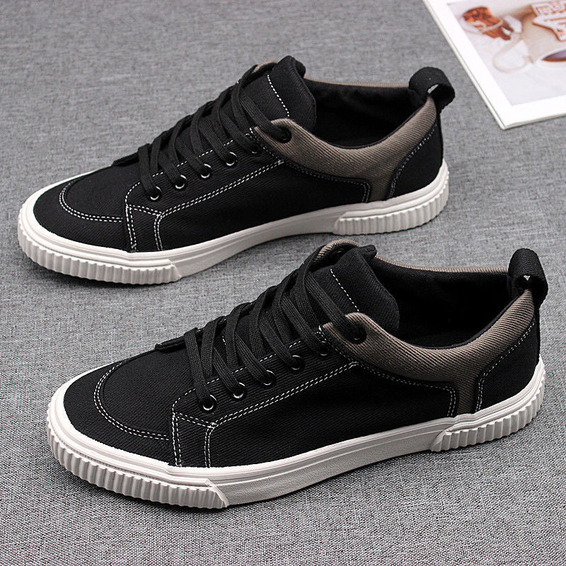 Atmungsaktive Canvas-Schuhe zum Schnüren – Bild 3 | LuxeStyle