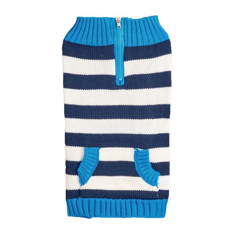 Acrylpullover mit horizontalem Reissverschluss für Hunde – Bild 3 | LuxeStyle