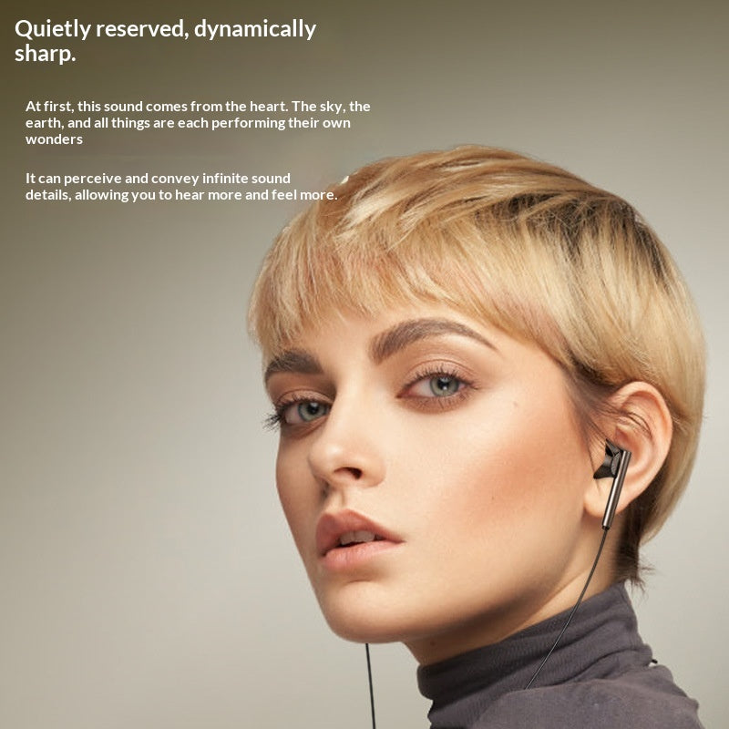 Kabelgebundene In-Ear Kopfhörer aus Metall