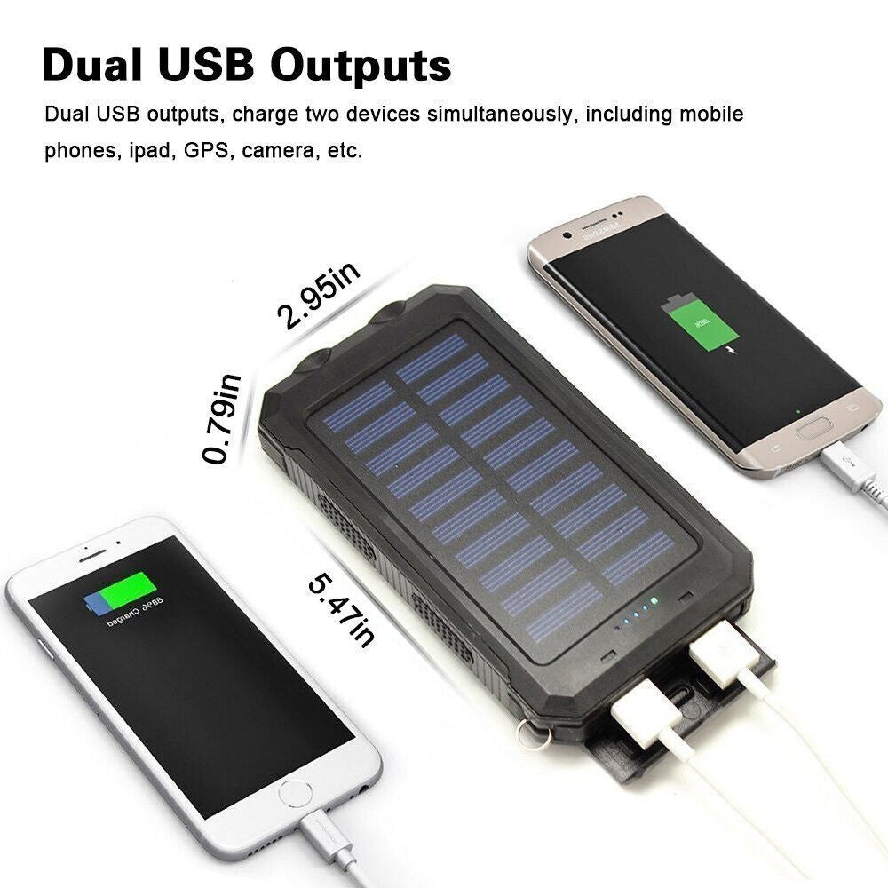 Solar Powerbank 10’000 mAh, wasserdicht