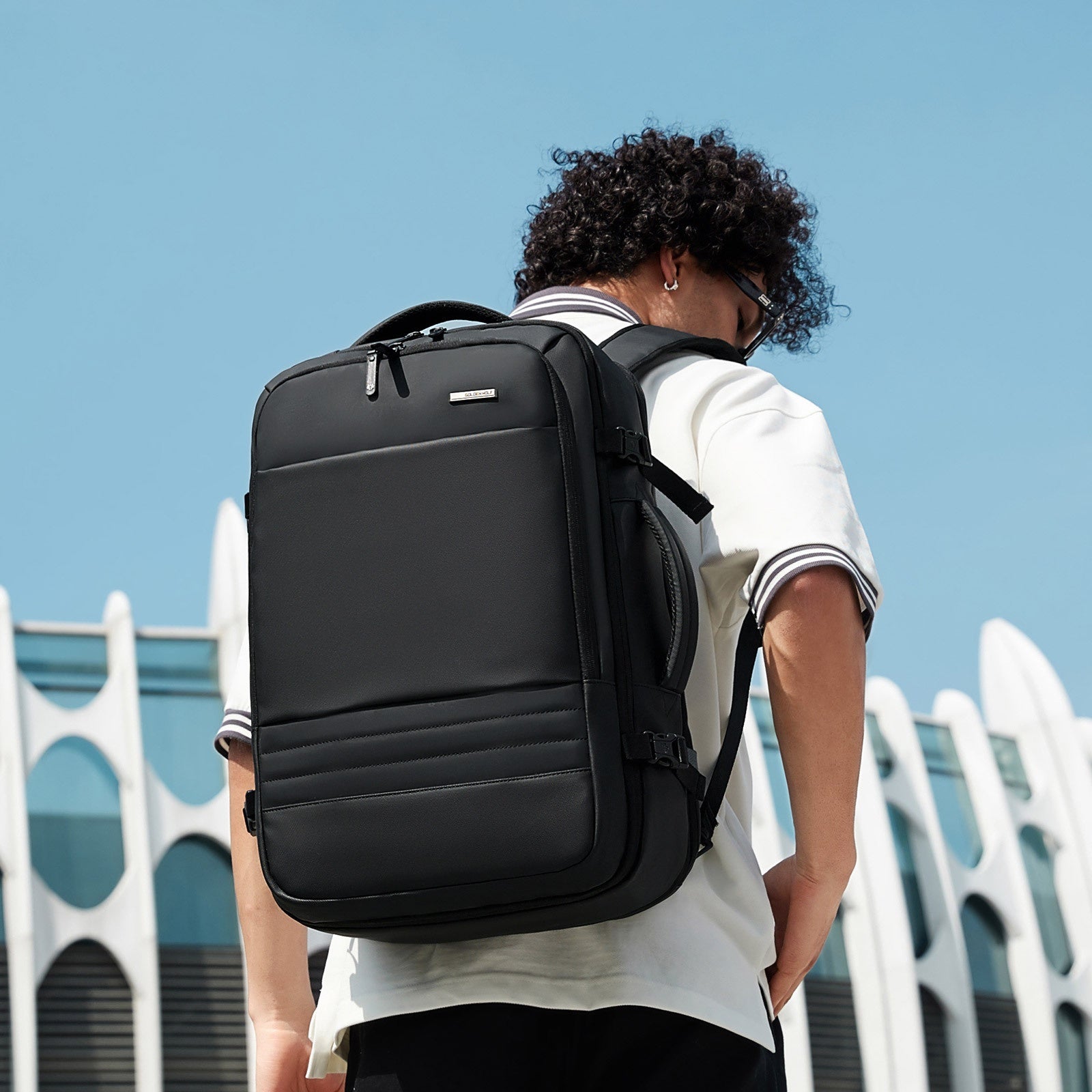 Business Laptop Rucksack mit viel Stauraum