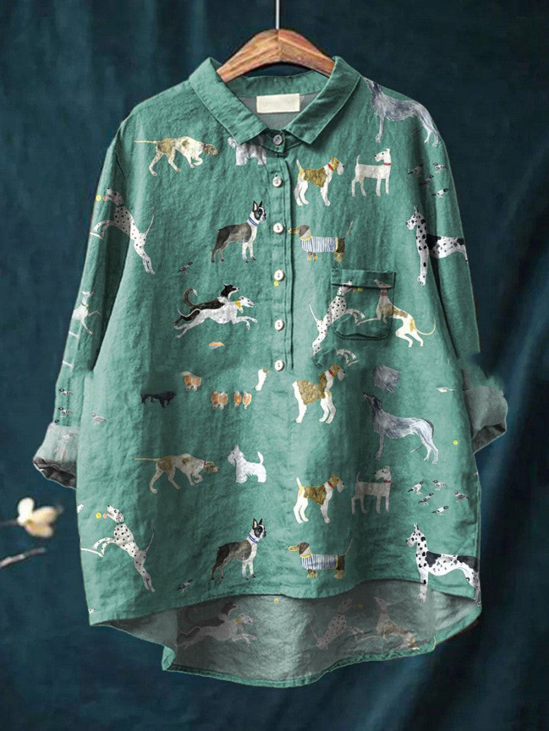 Shirt mit Tiermuster – Bild 3 | LuxeStyle