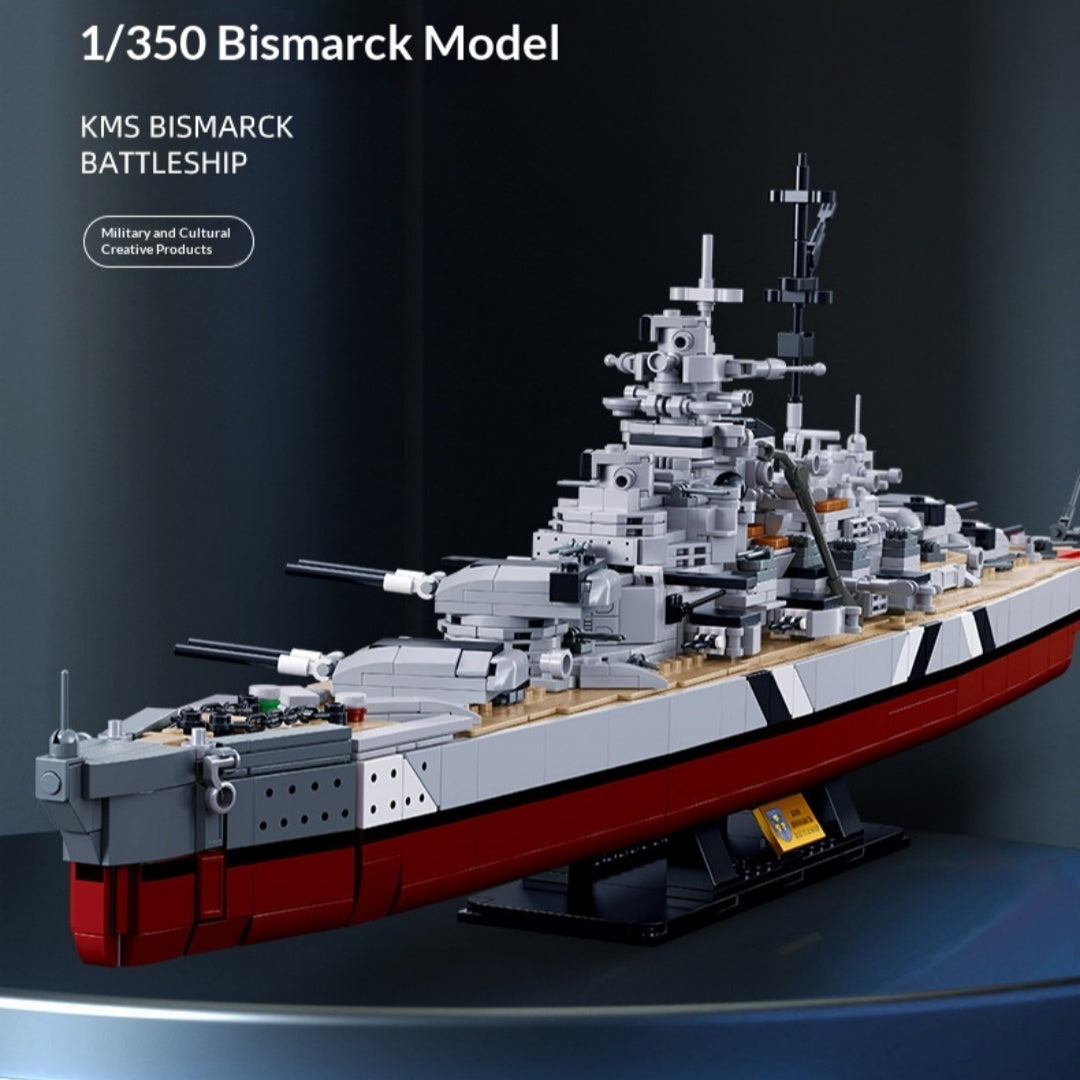 Flugzeugträger Bismarck Klemmbausteine