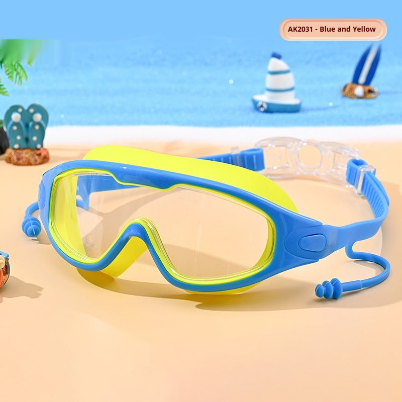 Kinder Schwimmbrille HD, wasserdicht, Antibeschlag