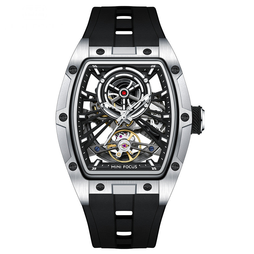 Herren-Vollhohes-Stahlgehäuse-Automatik-Uhr