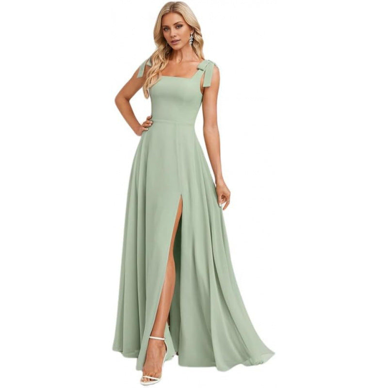 Elegantes Maxikleid mit verstellbaren Trägern