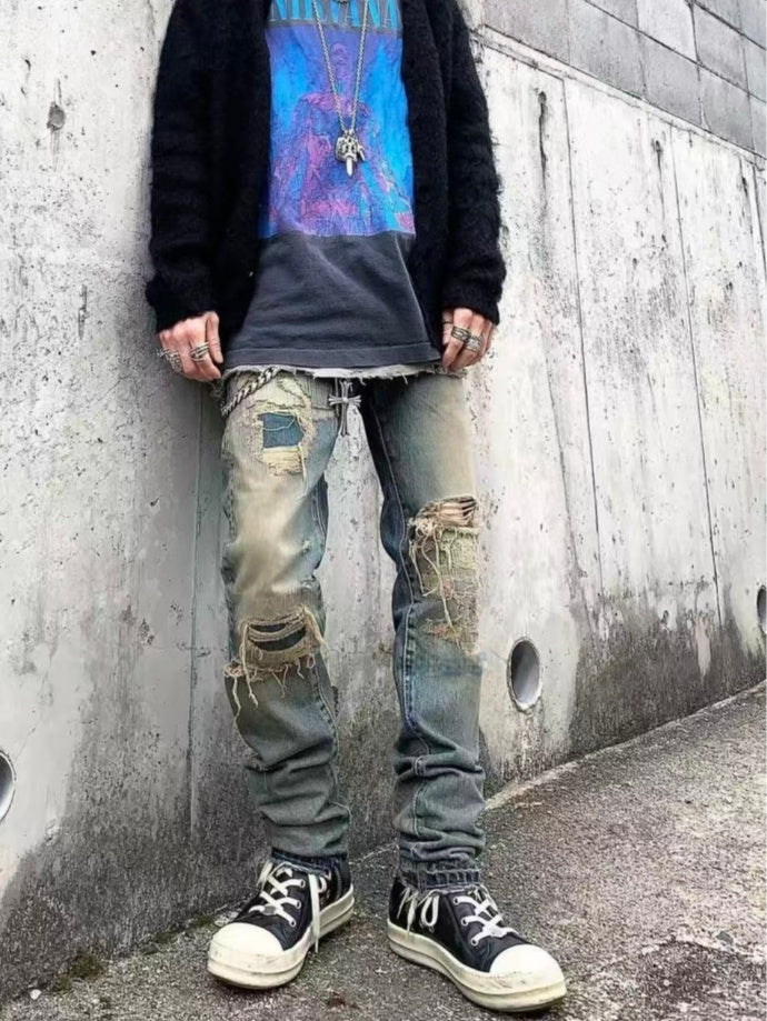 Stretch-Hosen Slim Straight