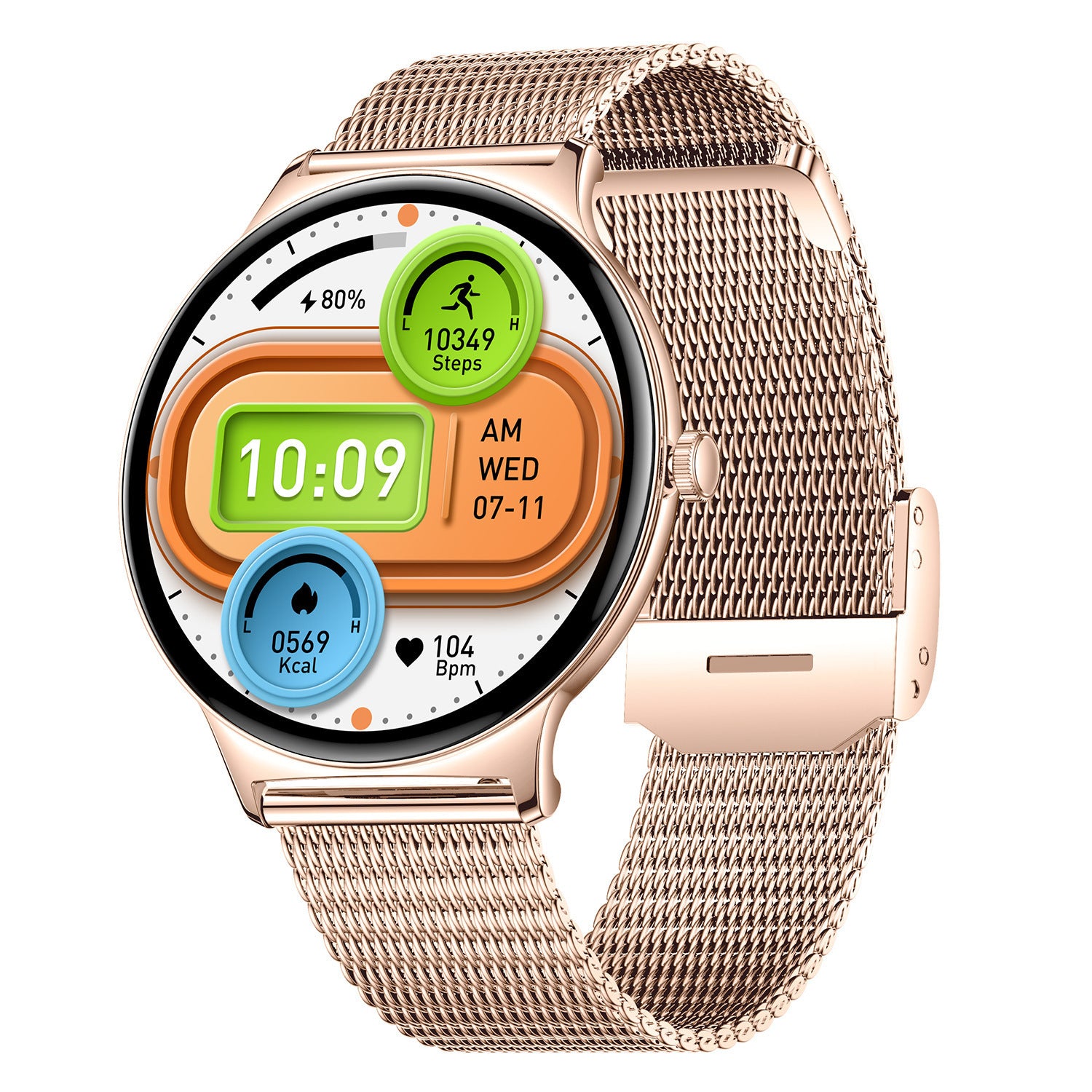 V89 Ultra-dünne Smartwatch mit Bluetooth-Anrufen
