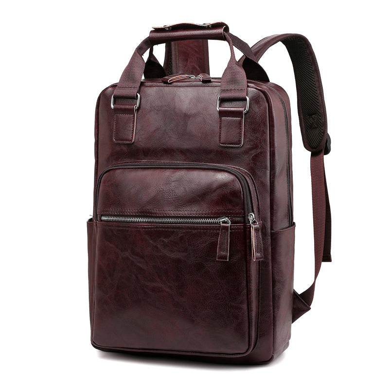 Business-Rucksack aus PU-Leder – Bild 4 | LuxeStyle