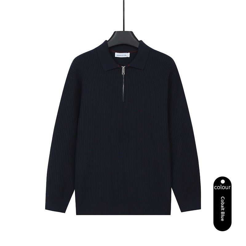 Rollkragen Strickpullover für Herren – Bild 7 | LuxeStyle