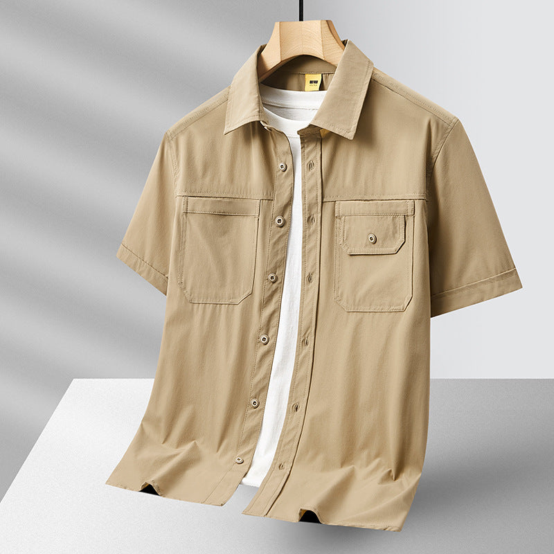 Beige Casual Hemd – Bild 3 | LuxeStyle