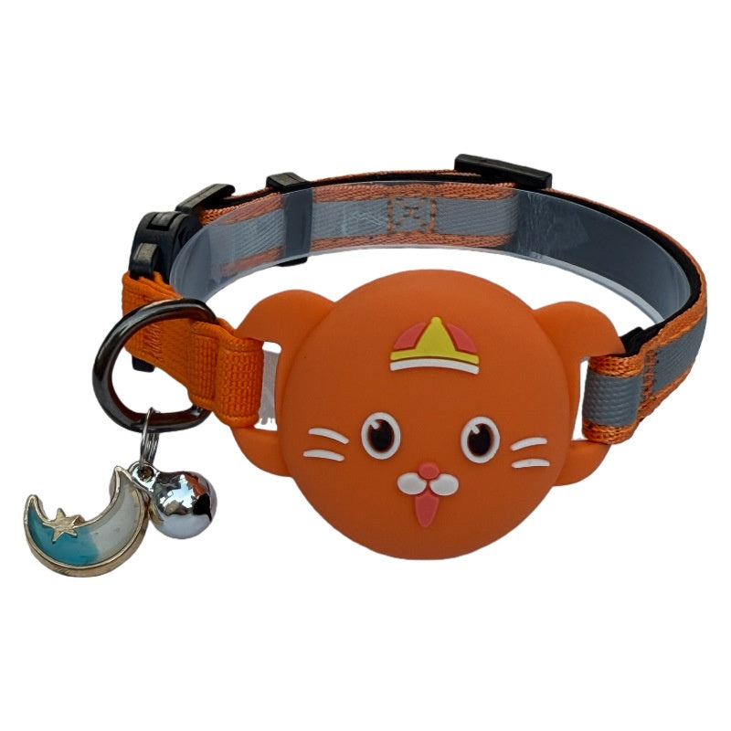 Reflektierendes Hundehalsband mit Cartoon-Muster