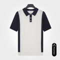 Herren Strick-Shirt Kurzarm Slim Fit