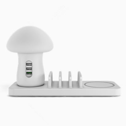 3-Port Ladestation mit LED-Lampe – Bild 2 | LuxeStyle