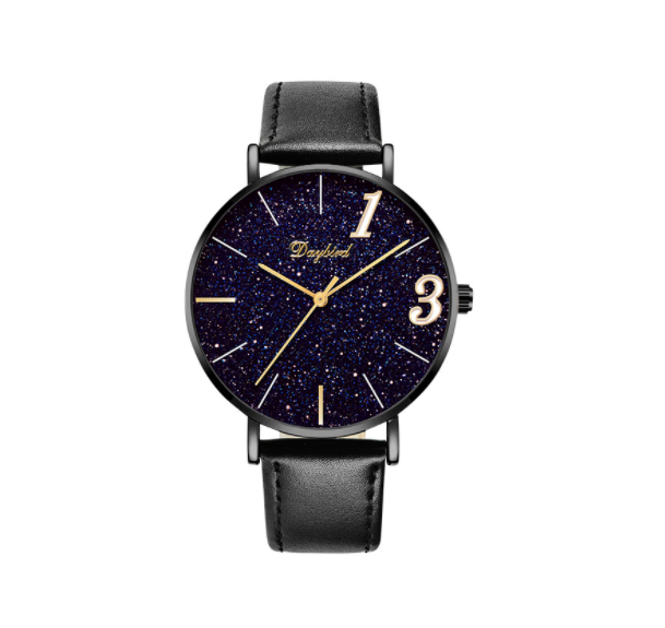 Wasserdichte Unisex-Uhr mit Leuchtzeigern | LuxeStyle