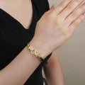Vintage Herren-Lederarmband mit Leopardenkopf | LuxeStyle