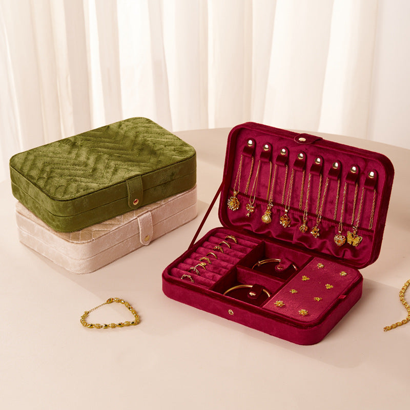 Vintage Schmuckbox mit grossem Fassungsvermögen – Bild 2 | LuxeStyle