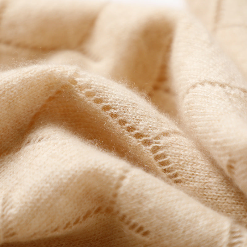 Kurzschal aus Wolle, koreanischer Stil – Bild 4 | LuxeStyle