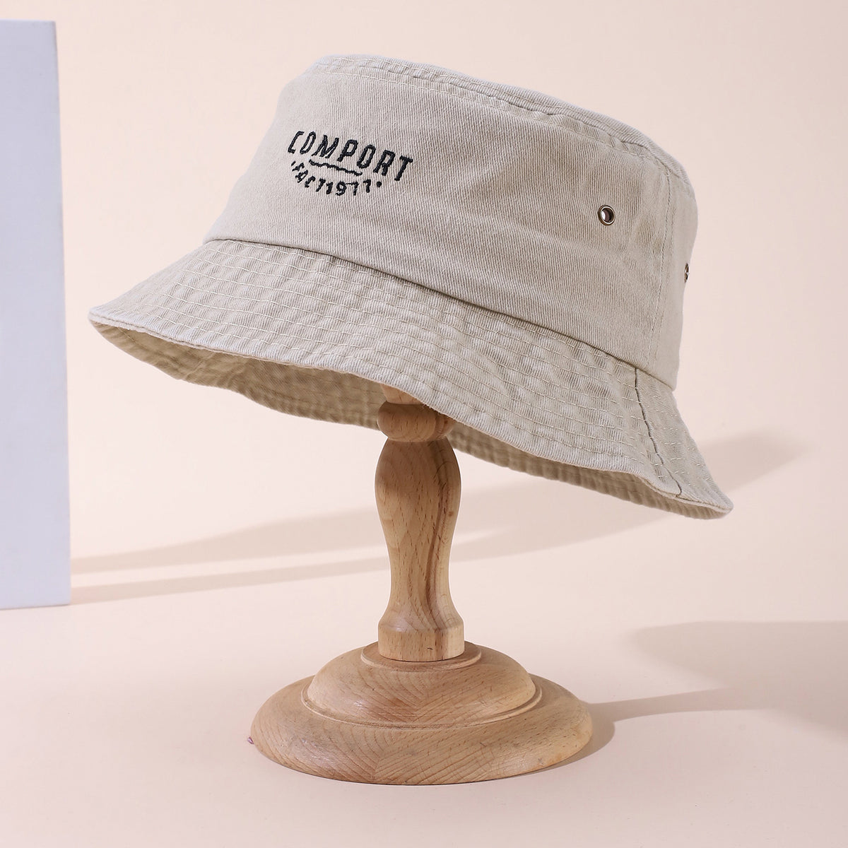 LuxeStyle Cord-Bucket-Hat «Manchester» · Navy – Bild 4 – LuxeStyle Schweiz