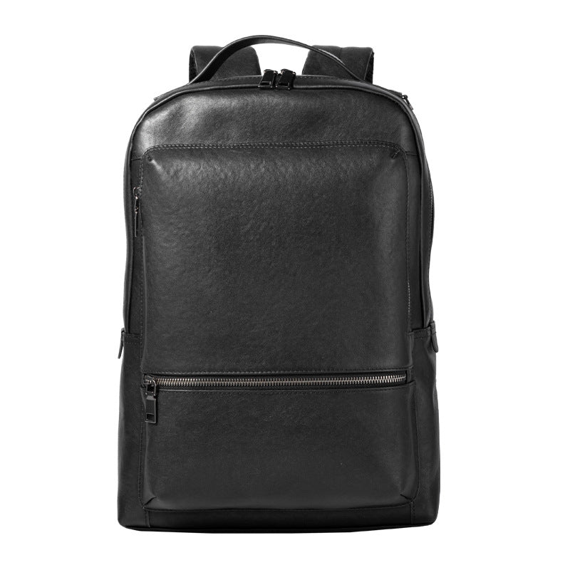 Schwarzer Lederrucksack für Männer – Bild 2 | LuxeStyle