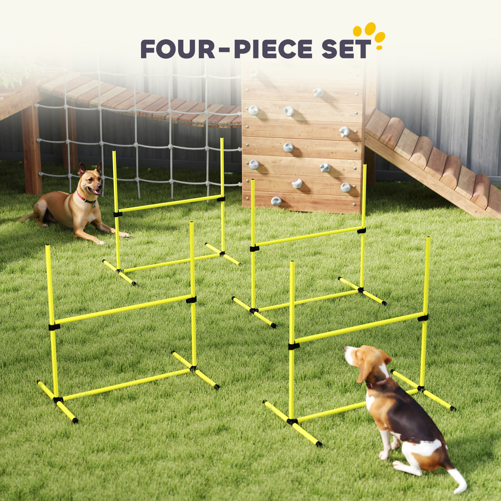 Hunde Agility Set, 4-teilig