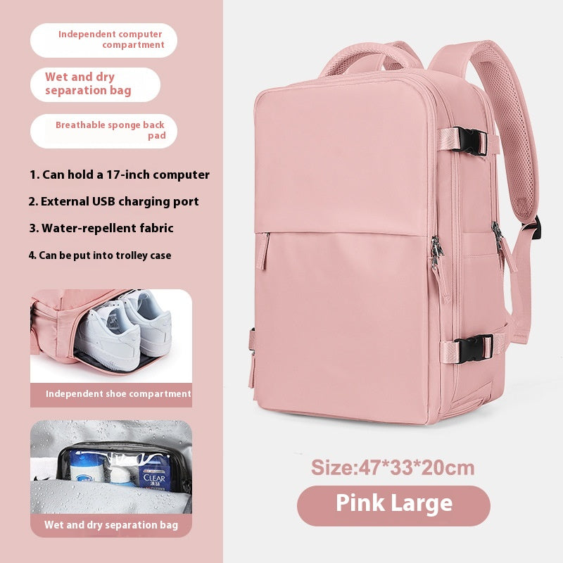 Rucksack Männer Grosses Fassungsvermögen Reise – Bild 9 | LuxeStyle