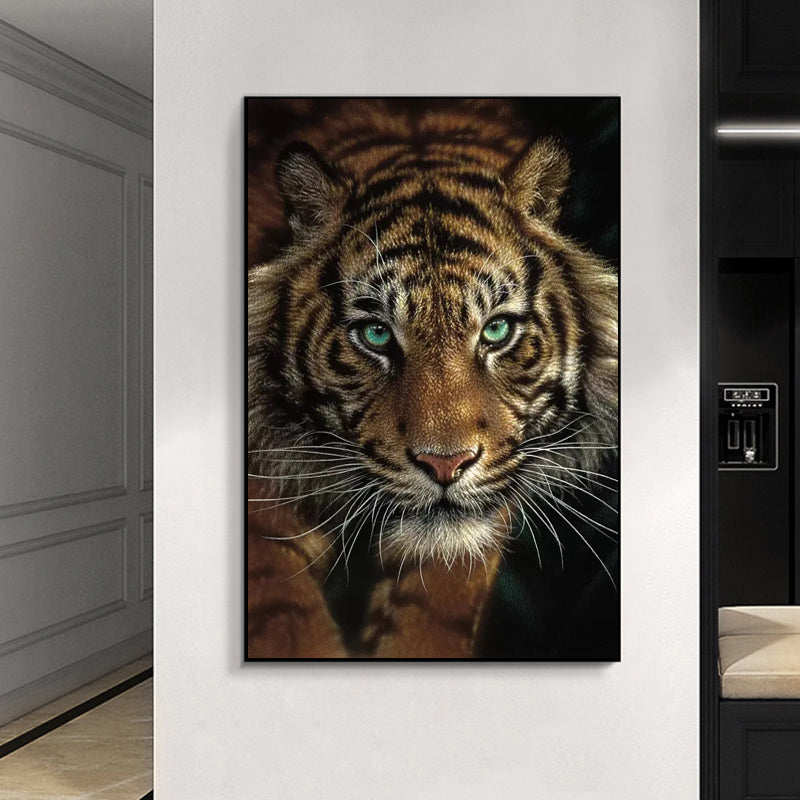 Afrikanischer Wildtiger Leinwandbild – Bild 6 | LuxeStyle