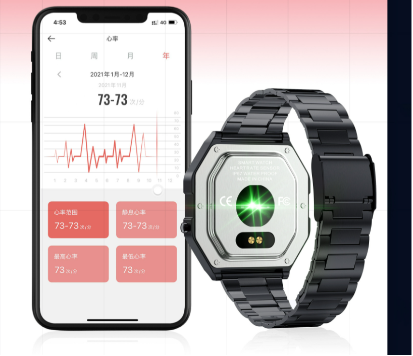 Smartwatch für Blutdruck- & Sauerstoffmessung – Bild 6 | LuxeStyle
