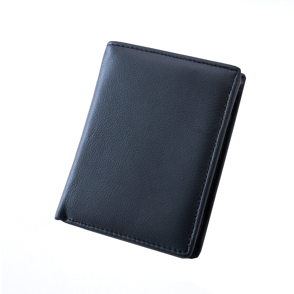 Herren Brieftasche aus Vollnarbenleder mit RFID-Schutz