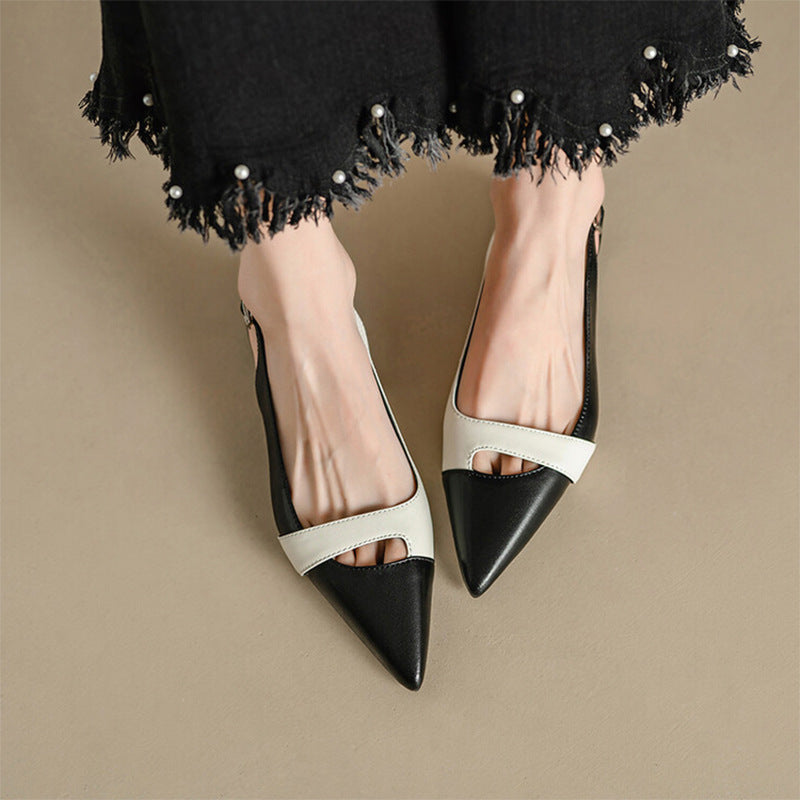 Retro-Pumps mit spitzer Zehe und Fesselriemen – Bild 5 | LuxeStyle