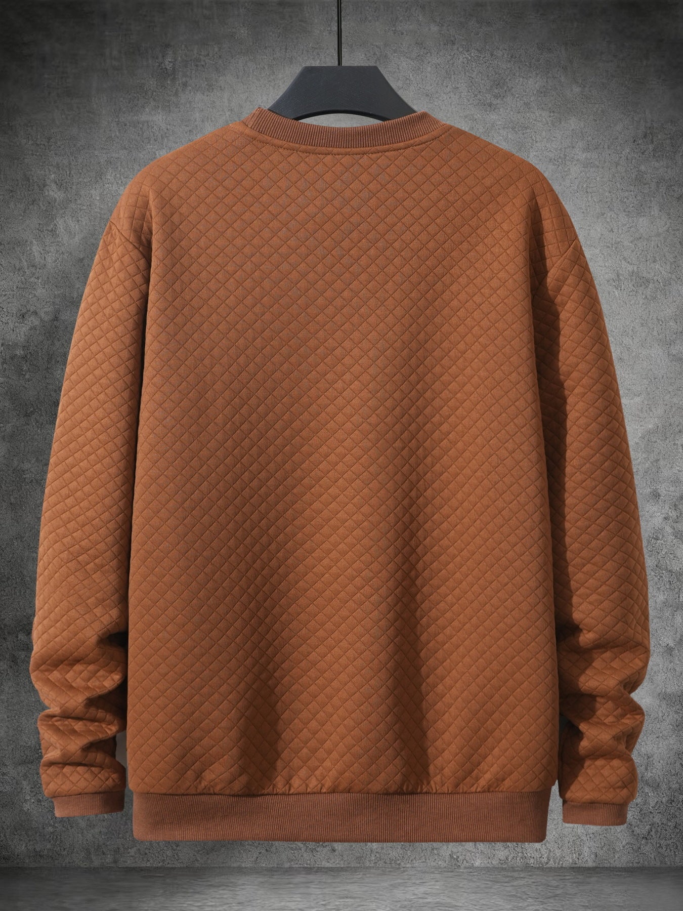 Herren-Pullover mit Stehkragen