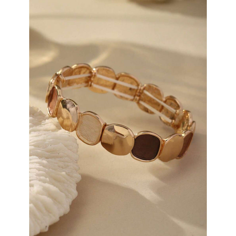 Elastisches Obsidian-Armband für Damen – Bild 4 | LuxeStyle