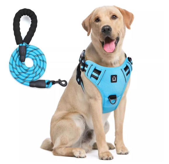Hundegeschirr & Leine mit Ausbruchschutz – Bild 3 | LuxeStyle