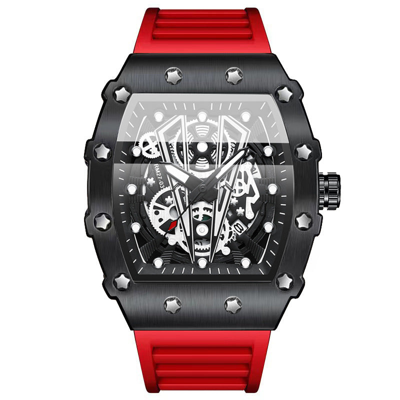 Wasserdichte Quarz-Herrenuhr im sportlichen Design – Bild 1 | LuxeStyle