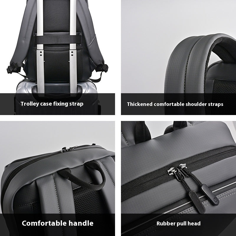 Grosses Business-Rucksack mit Farb-Matching – Bild 7 | LuxeStyle